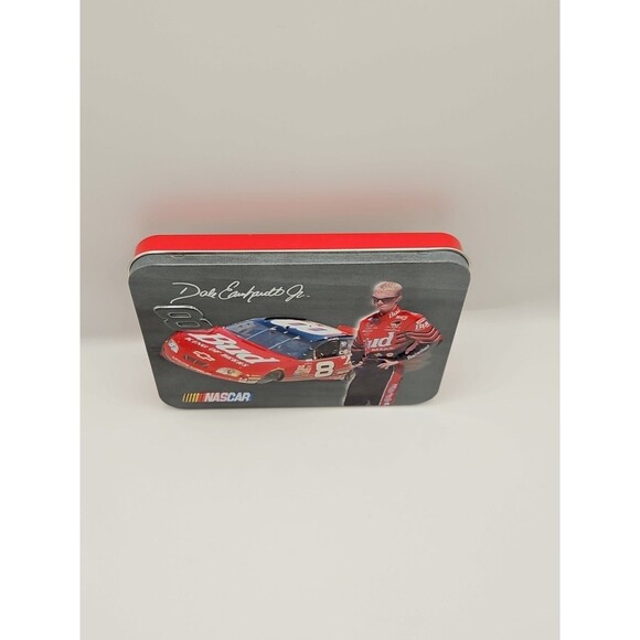 Vtg 2002 Tin Case Dale Earnhardt Jr Two Unopened Sealed Decks Of Playing Cards - Picture 5 of 15